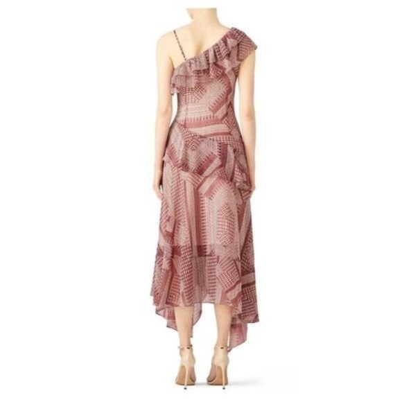 Rebecca Minkoff Red Printed Veronica Maxi Dress NWT Size 4 - Picture 2 of 7